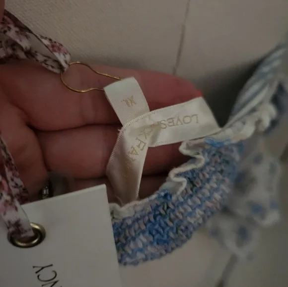 NWT LoveShackFancy Wrennly Top - Picture 3 of 7